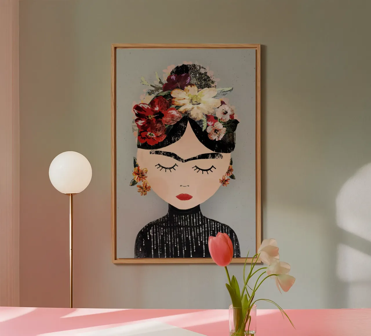 Frida (Special Edition Gray) alu dibond de treechild