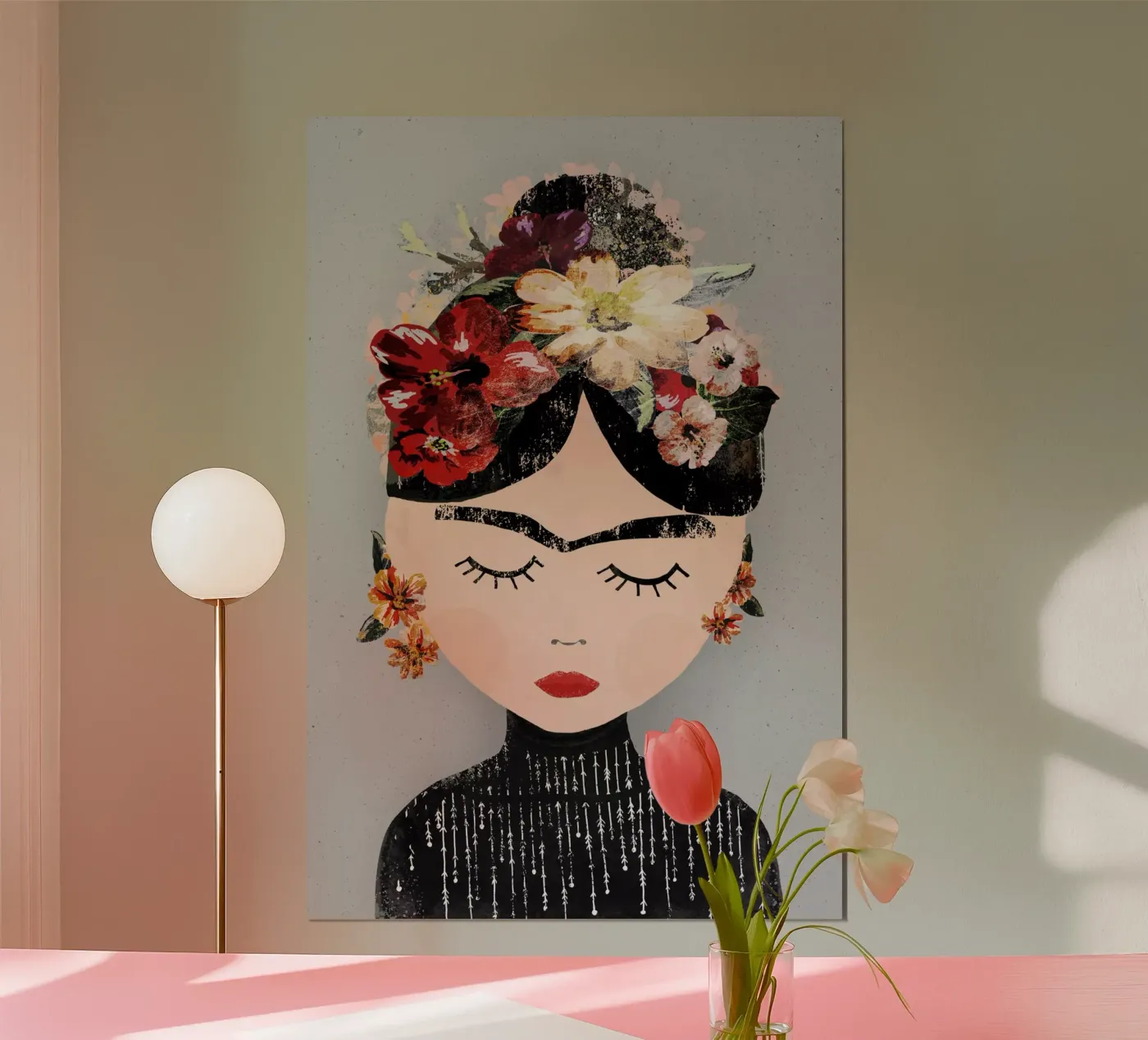 Frida (Special Edition Gray) poster da treechild