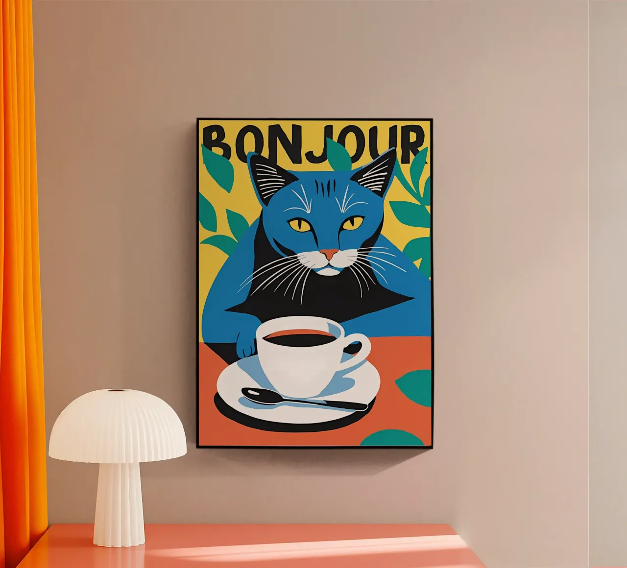 Caffè Bonjour plexiglass da Arjun