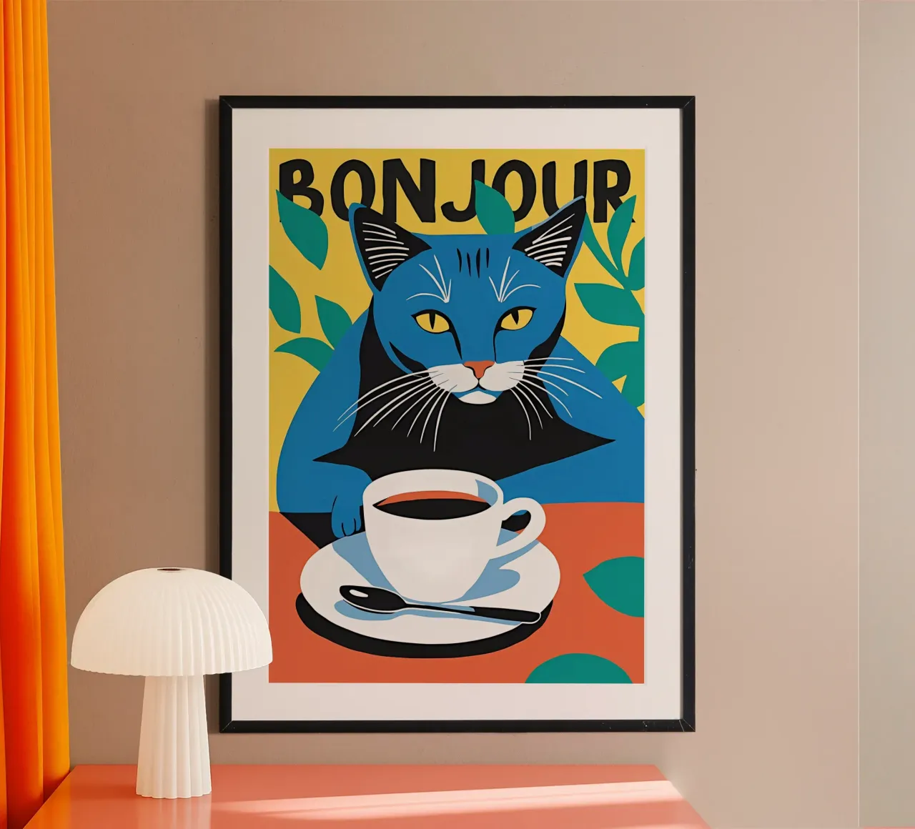Caffè Bonjour poster da Arjun