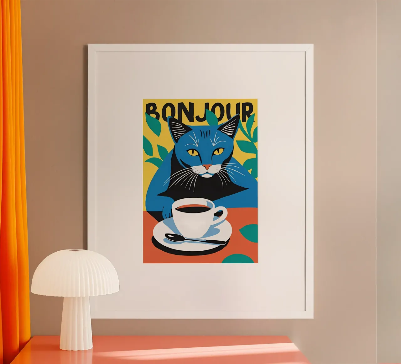 Caffè Bonjour poster da Arjun