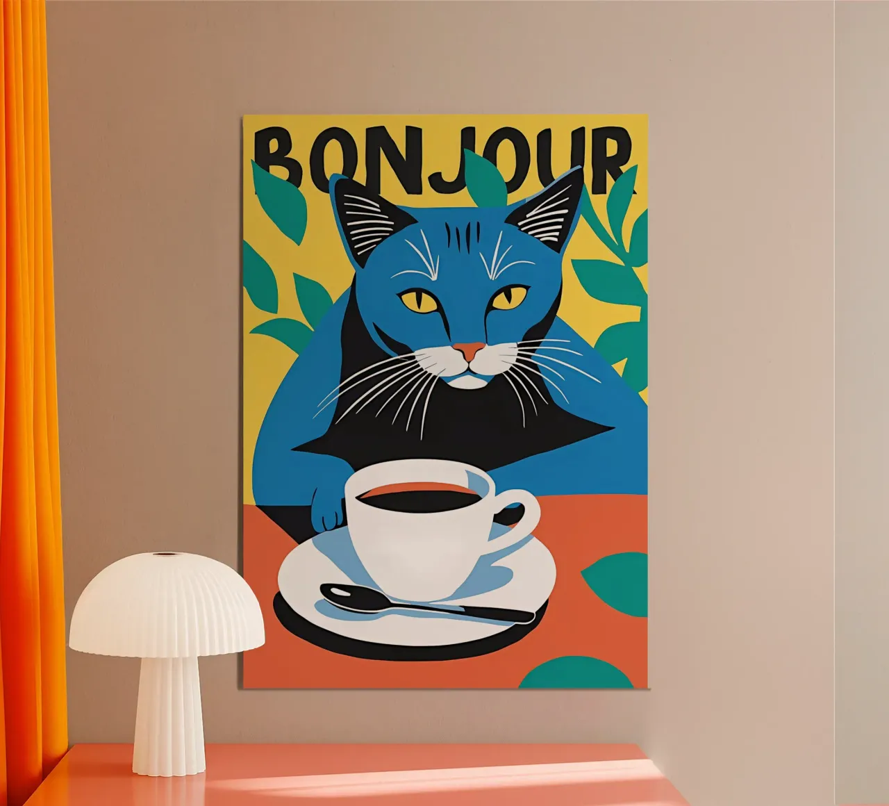 Caffè Bonjour poster da Arjun