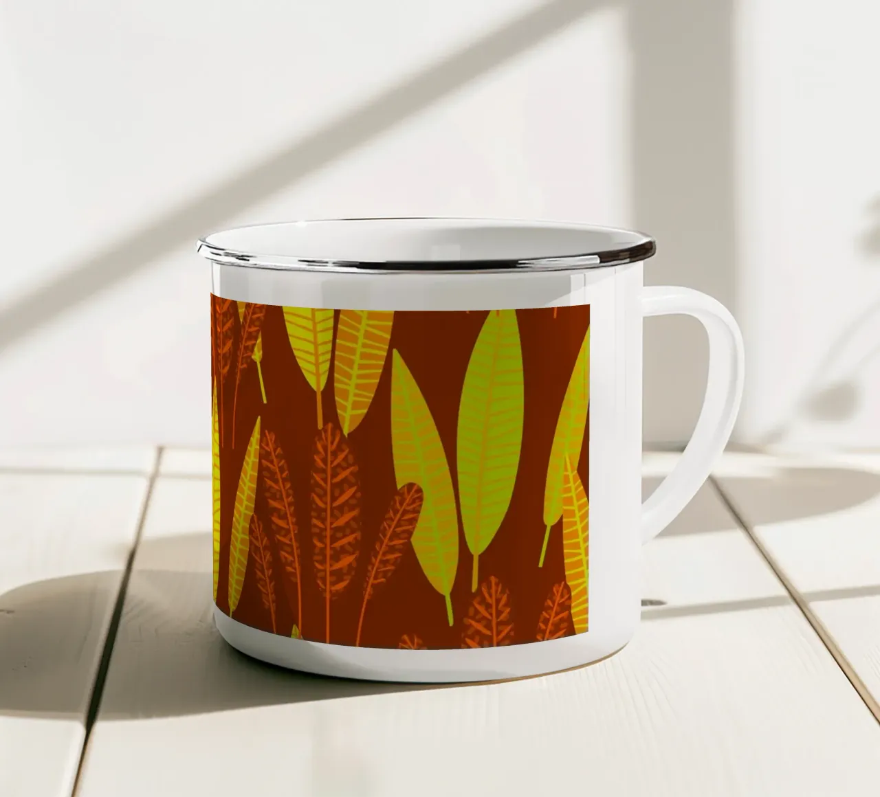 Neo Tropical Neon Flash tazza in smalto da SilverPegasus