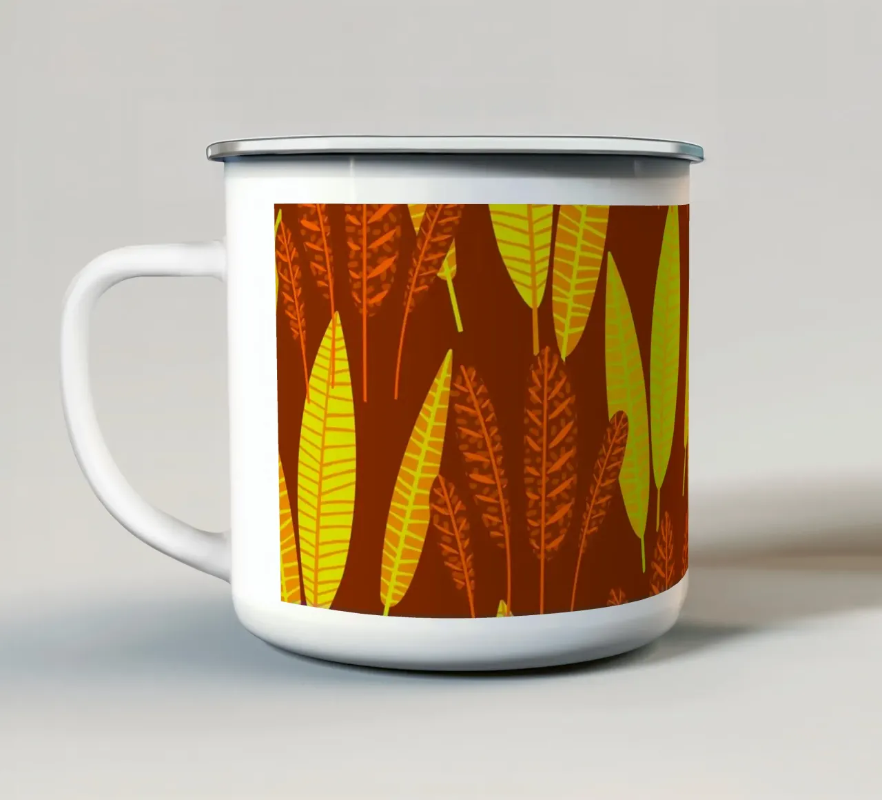 Neo Tropical Neon Flash tazza in smalto da SilverPegasus