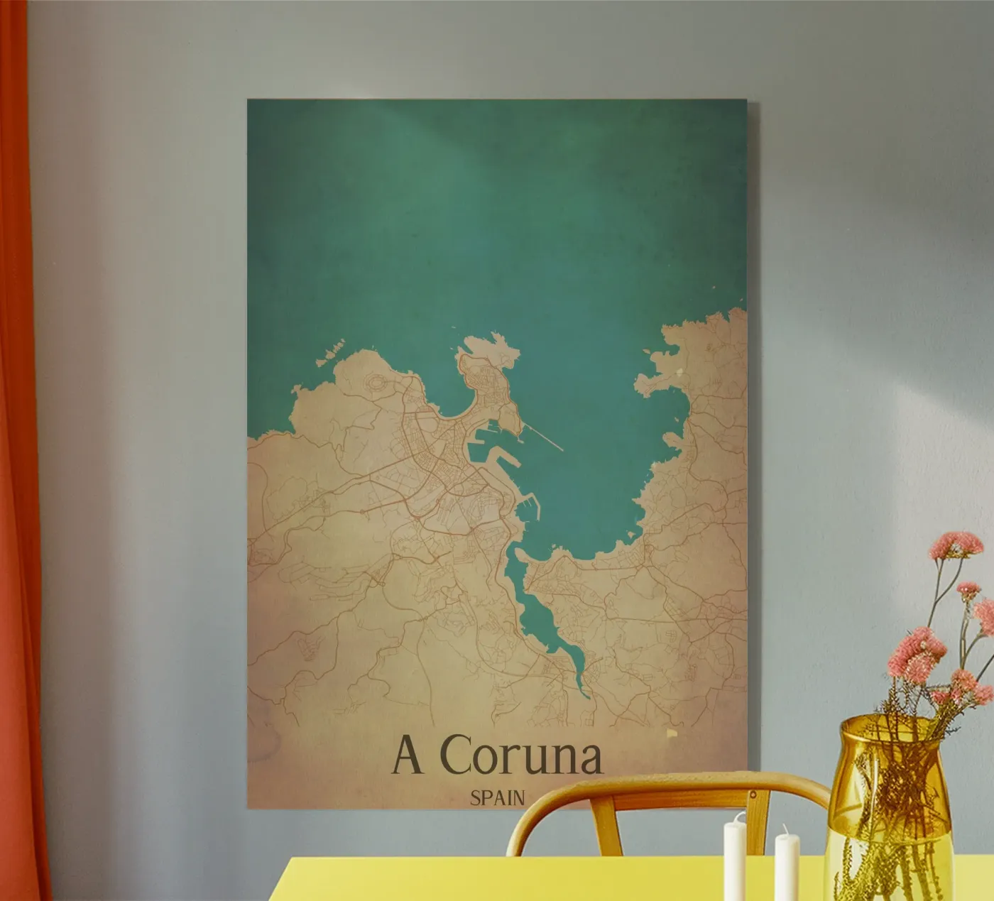 A Coruna Spain plexiglass da WorldPrint