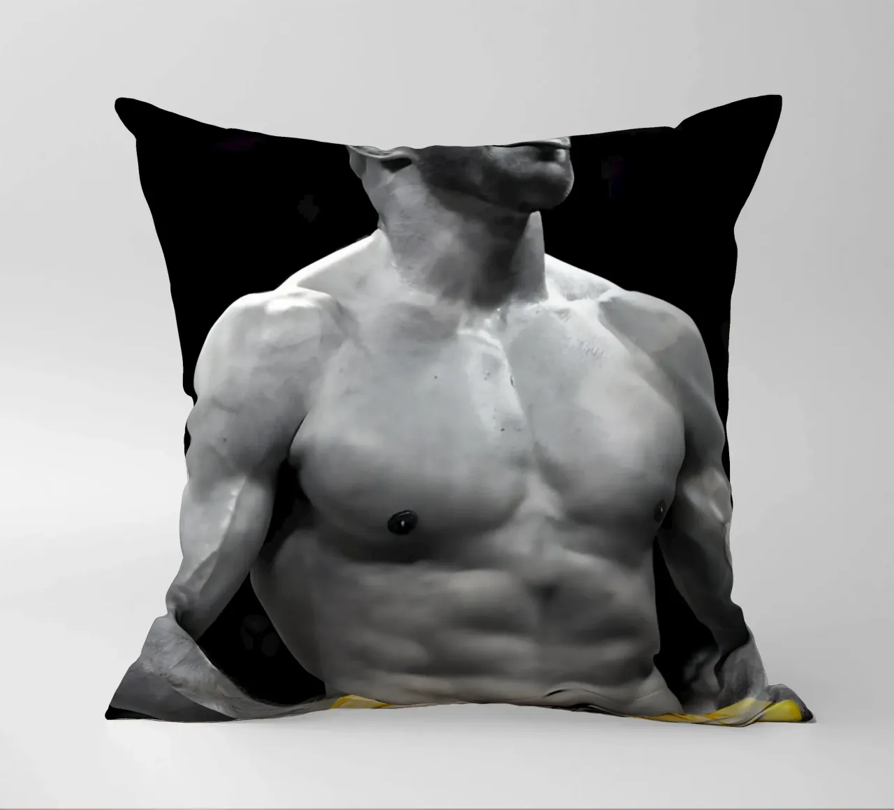 Dricus Du Plessis cuscino da Low poly art