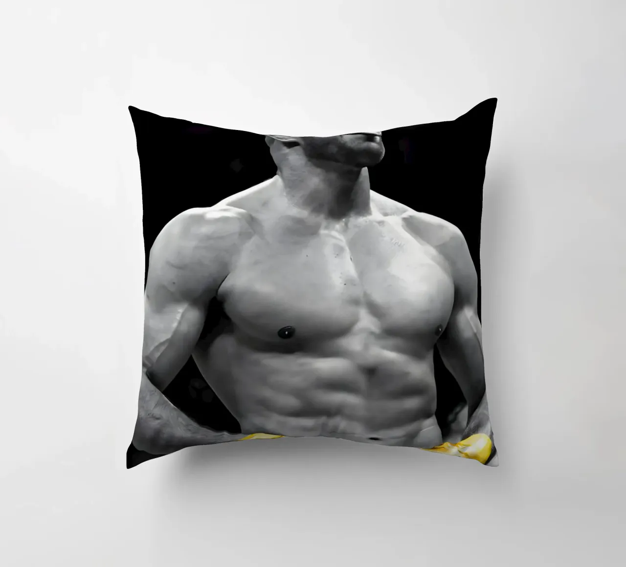 Dricus Du Plessis cuscino da Low poly art