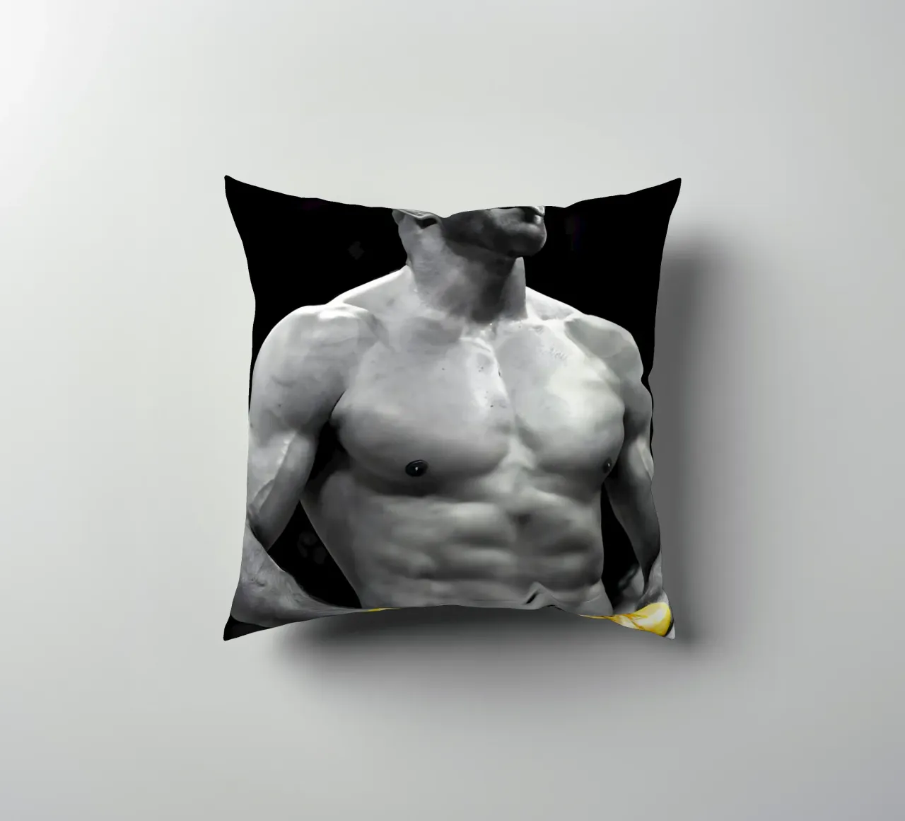 Dricus Du Plessis cuscino da Low poly art