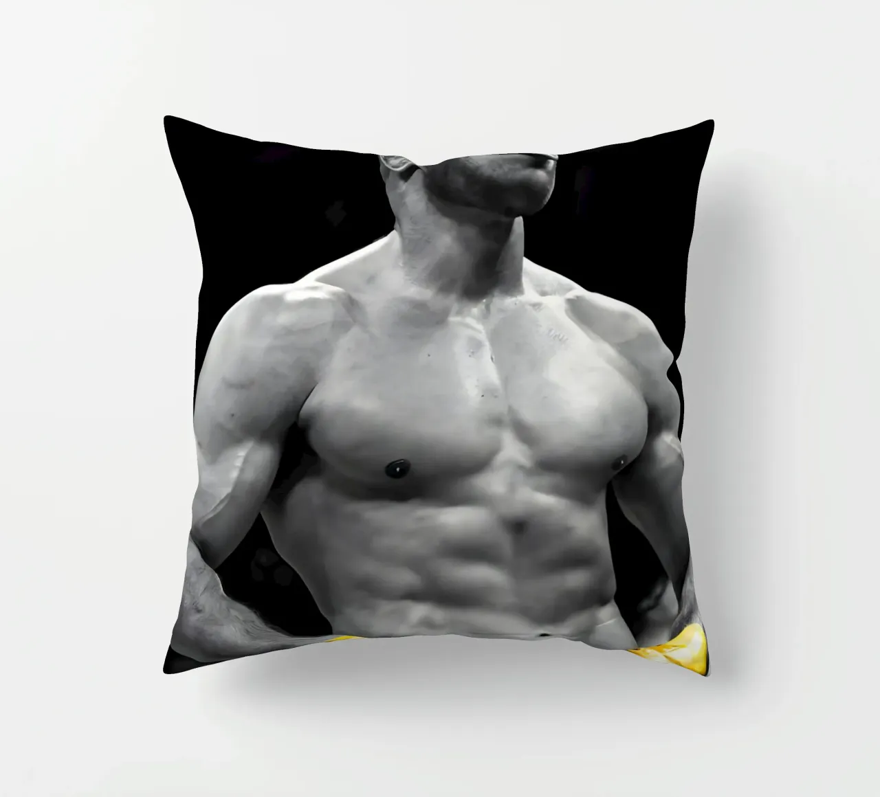 Dricus Du Plessis cuscino da Low poly art