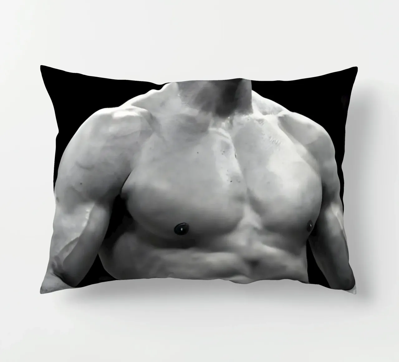 Dricus Du Plessis cuscino da Low poly art