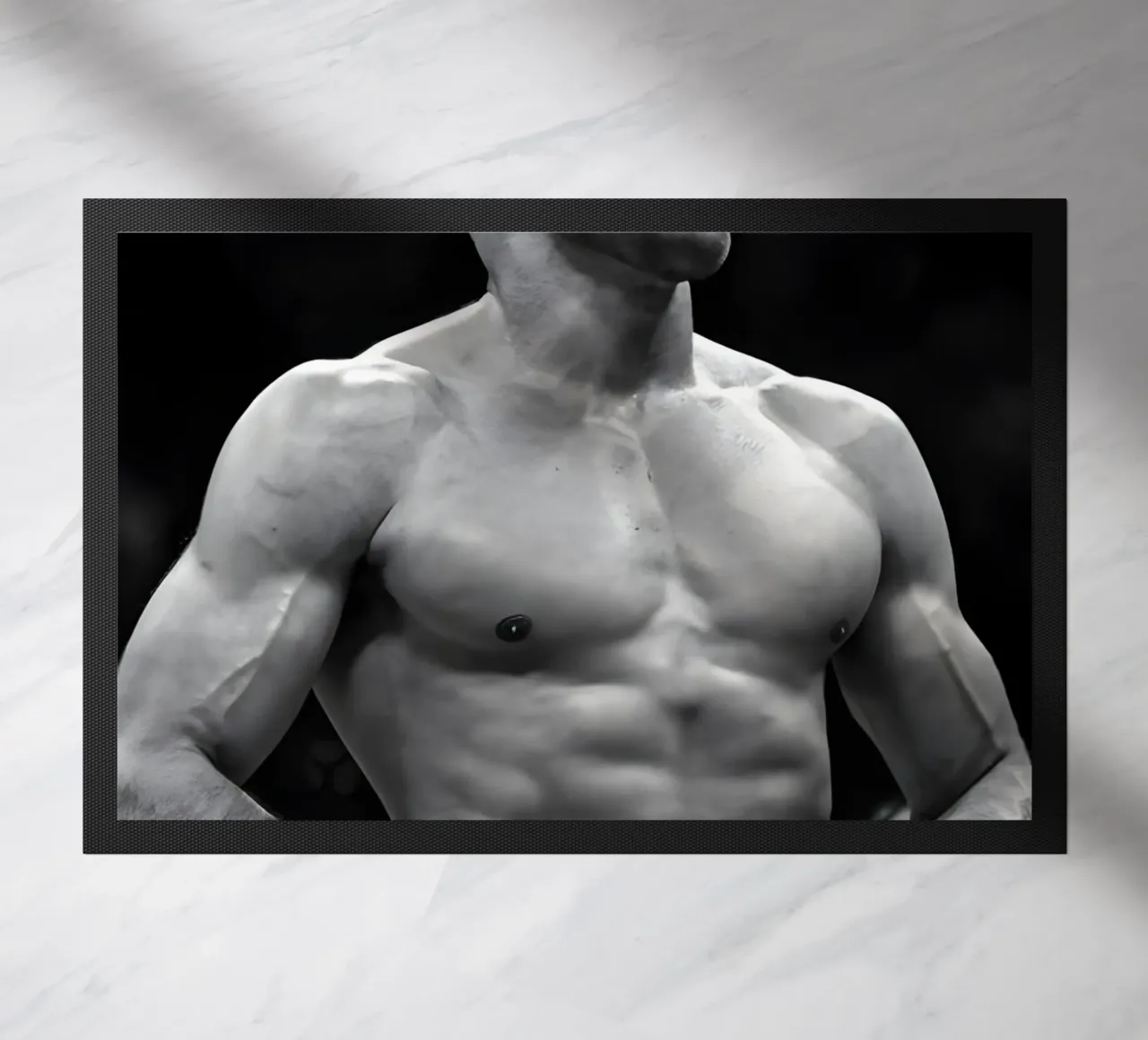 Dricus Du Plessis zerbino da Low poly art