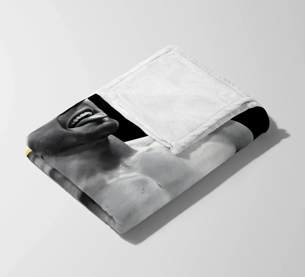 Dricus Du Plessis coperta in pile da Low poly art