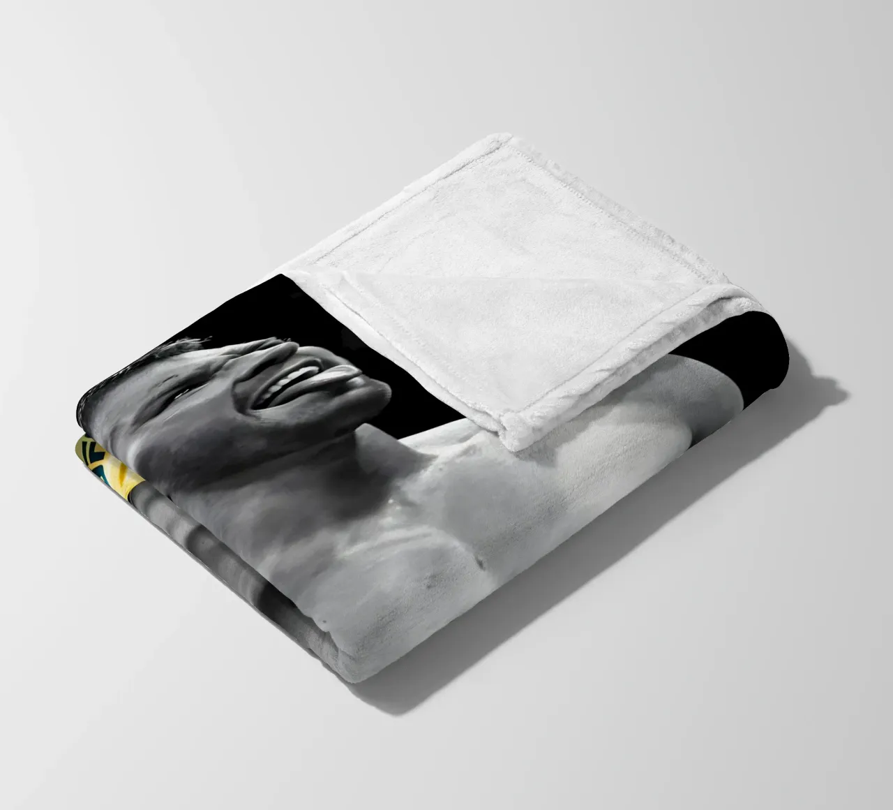 Dricus Du Plessis coperta in pile da Low poly art