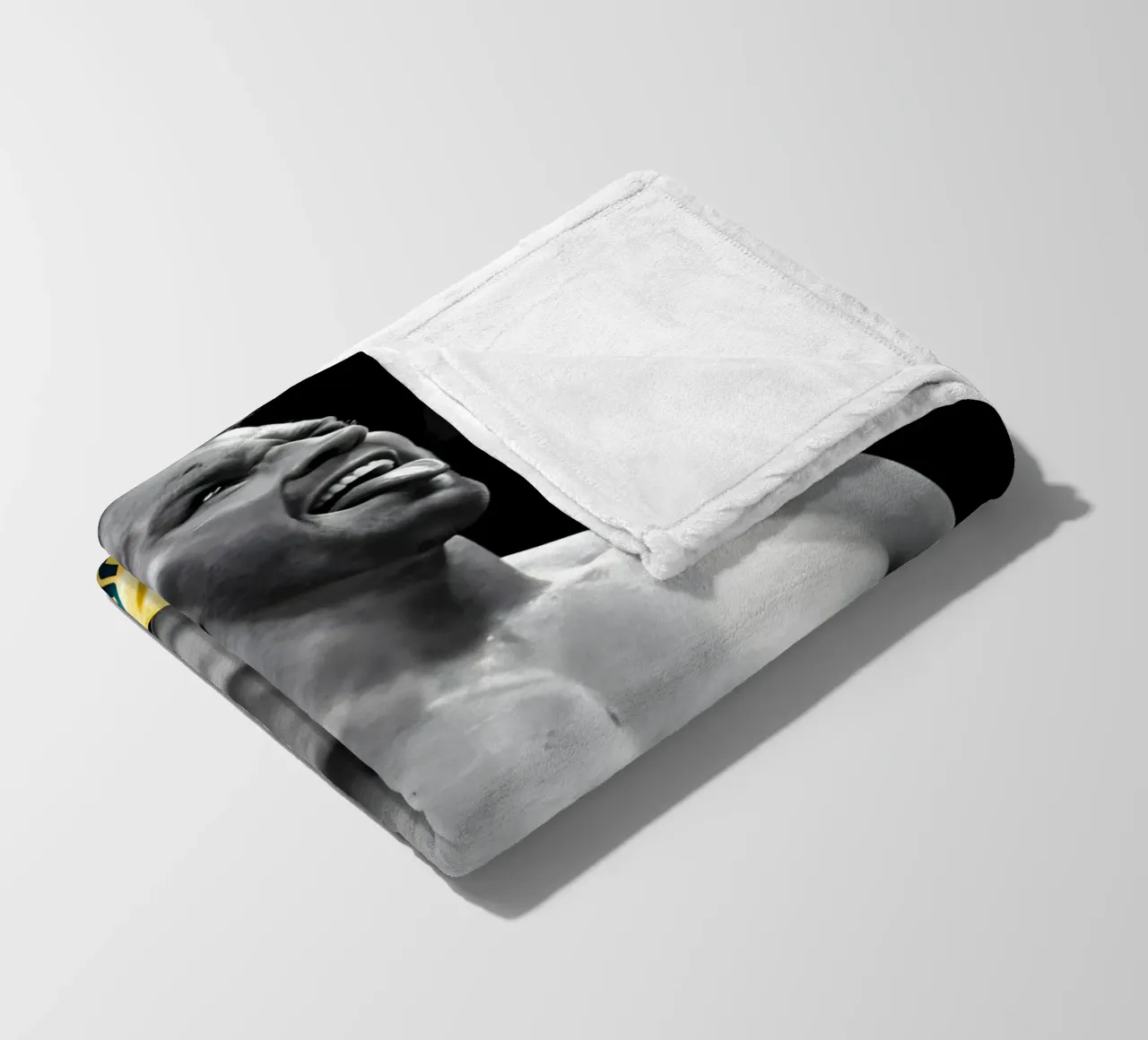 Dricus Du Plessis coperta in pile da Low poly art