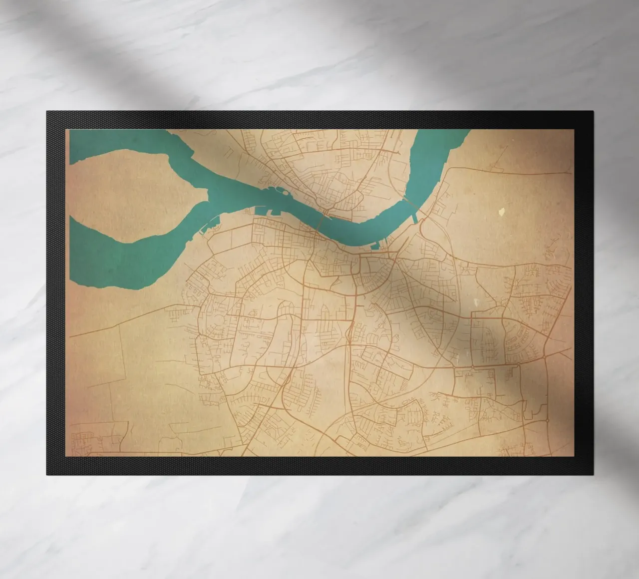 Aalborg DENMARK deurmat van WorldPrint