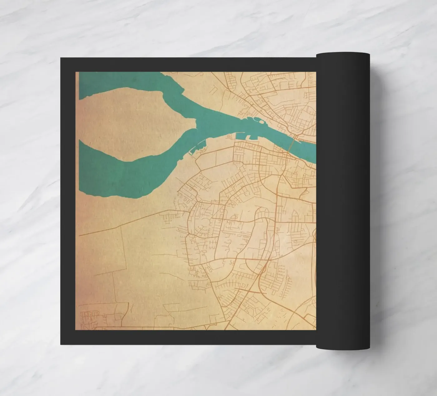 Aalborg DENMARK deurmat van WorldPrint