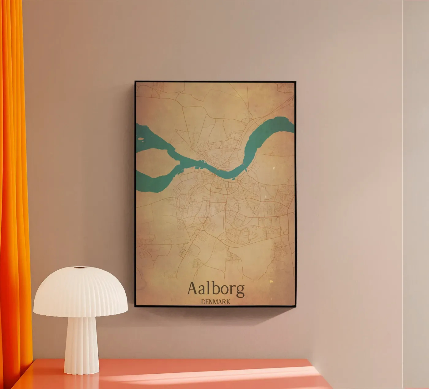 Aalborg DENMARK Acryl-Glas von WorldPrint