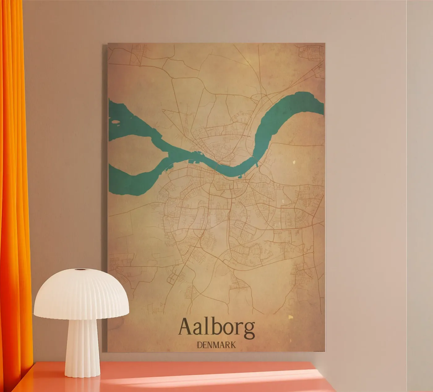 Aalborg DENMARK acryl van WorldPrint