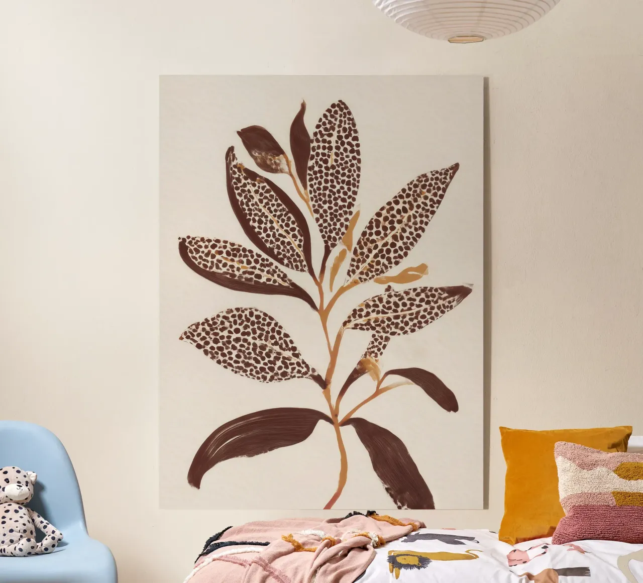 Foglie maculate plexiglass da Seed & Signal