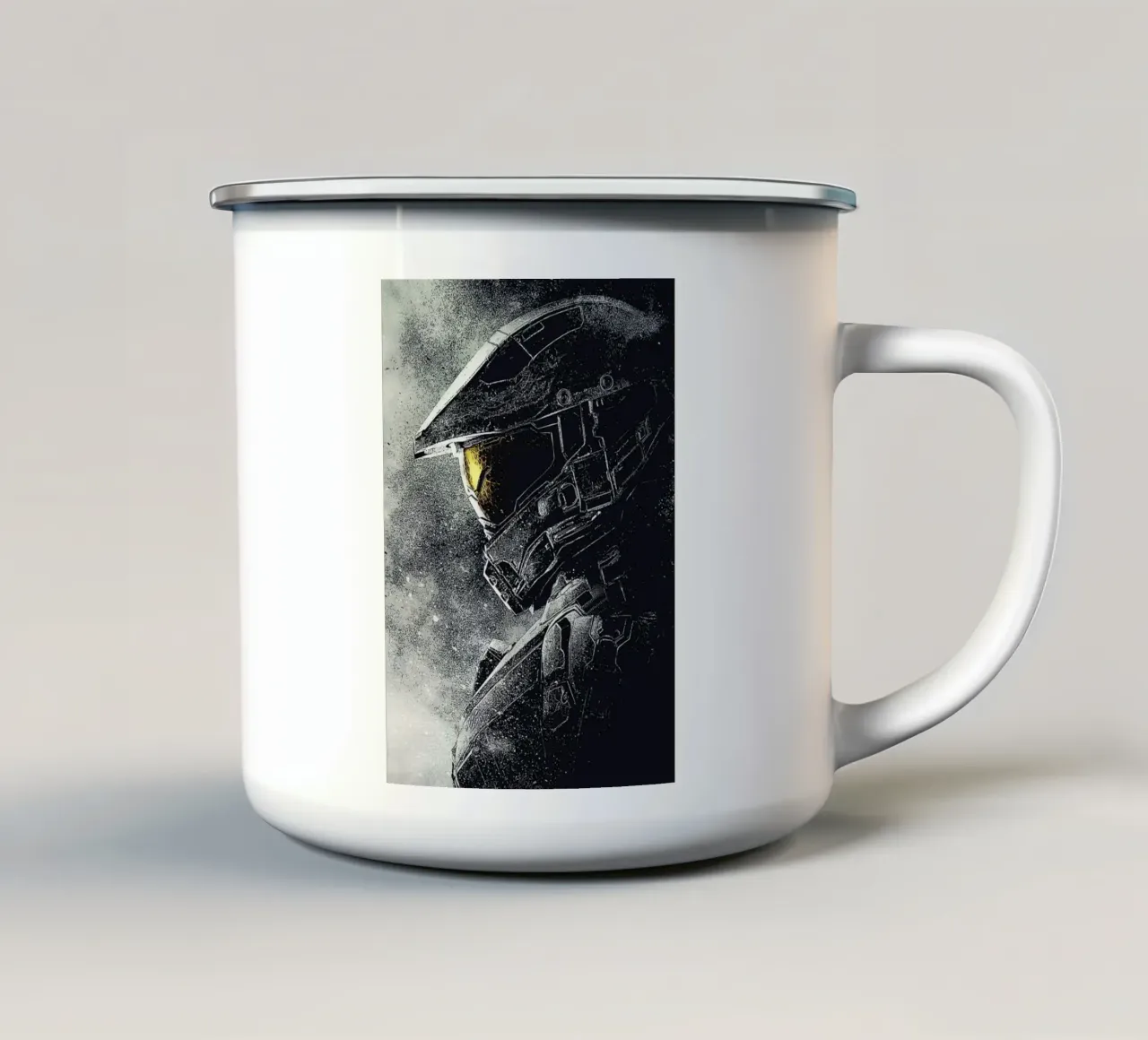 Hero Soldier tazza in smalto da Nna Rock