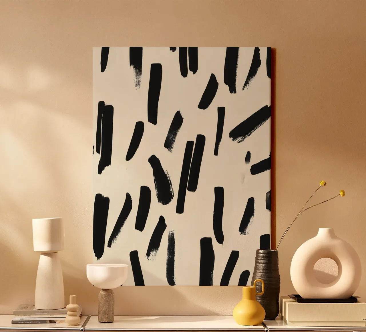 Stroke Rhythm canvas by Seed & Signal