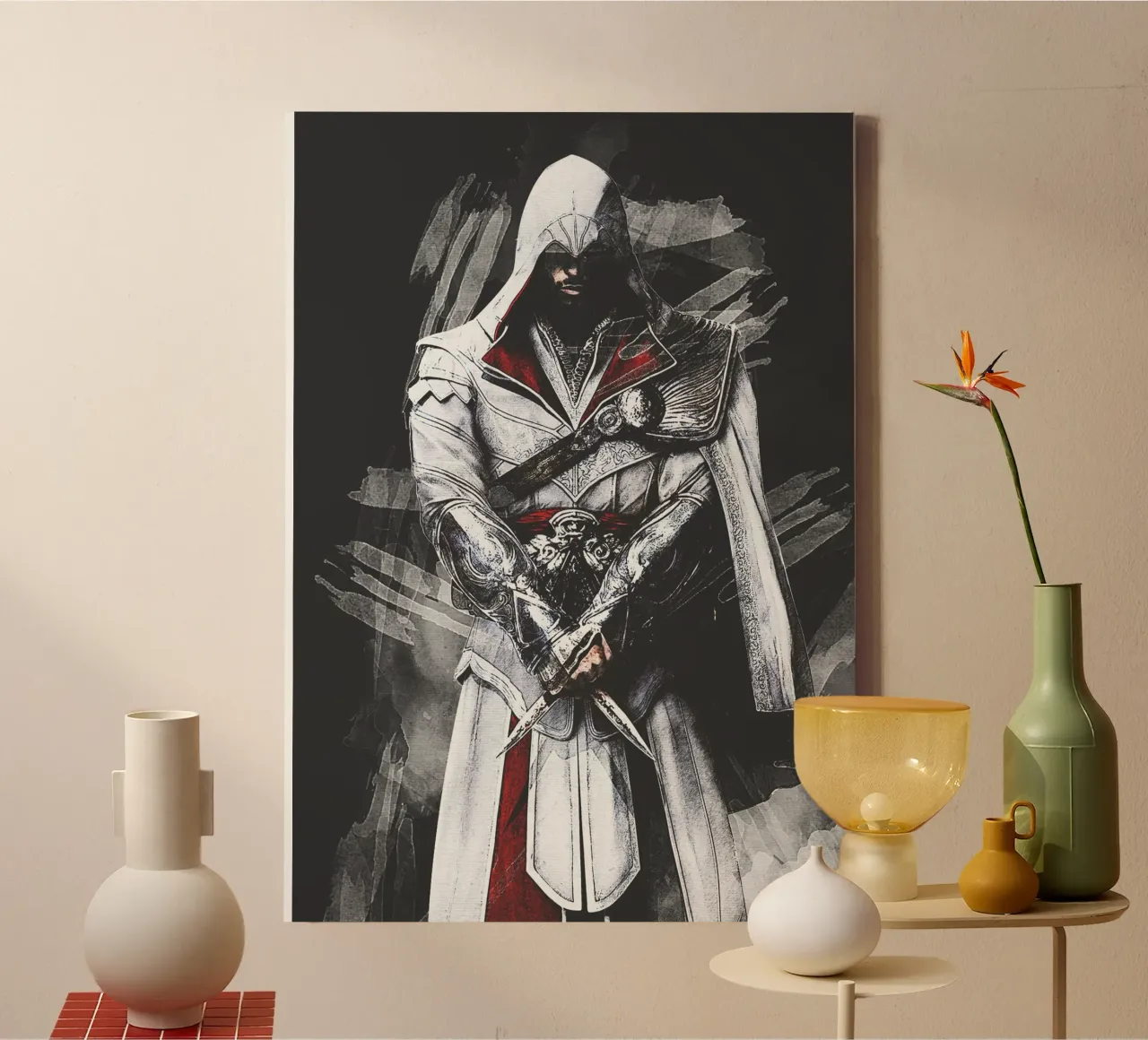 gioco assassin's creed Hero tela con Cornice a cassetta da Ad Nna Rock