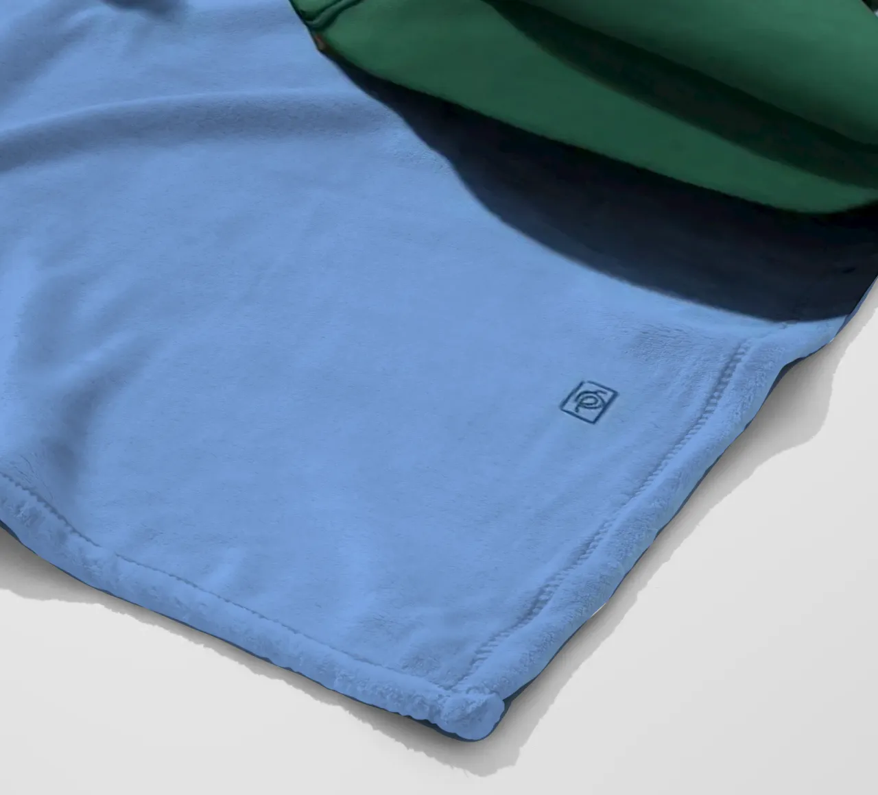 Sheep (Coloured) coperta in pile da Rob Art | Illustration