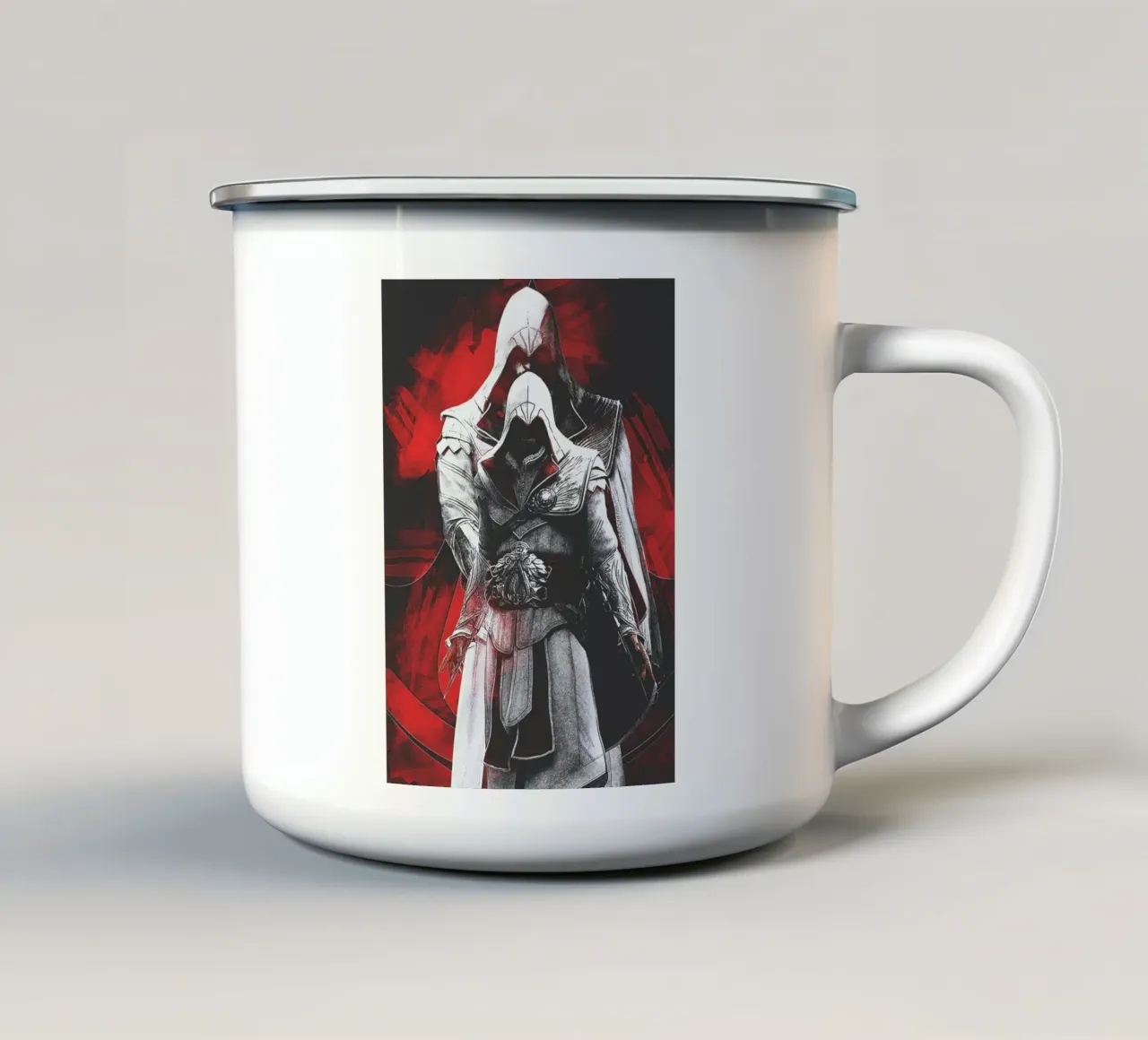 Assassin's  Hero tazza in smalto da Nna Rock