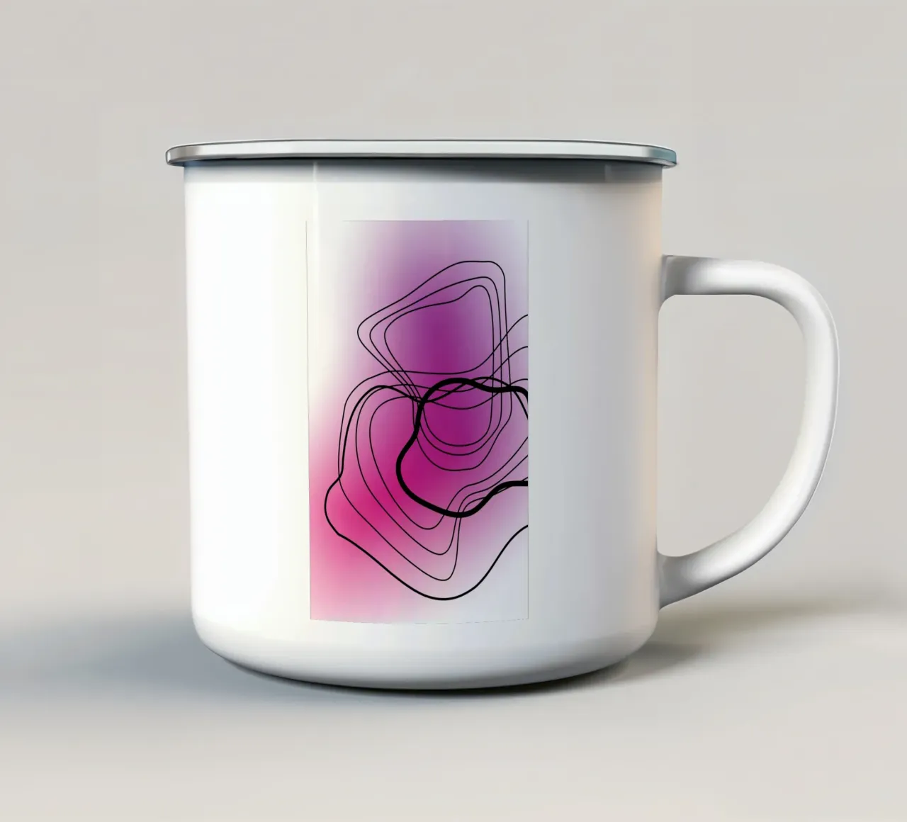 Pinki tazza in smalto da AESTHETIC VIBES by Isabel