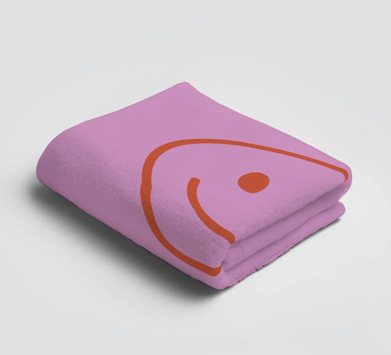 Smily towel by we line studio - art