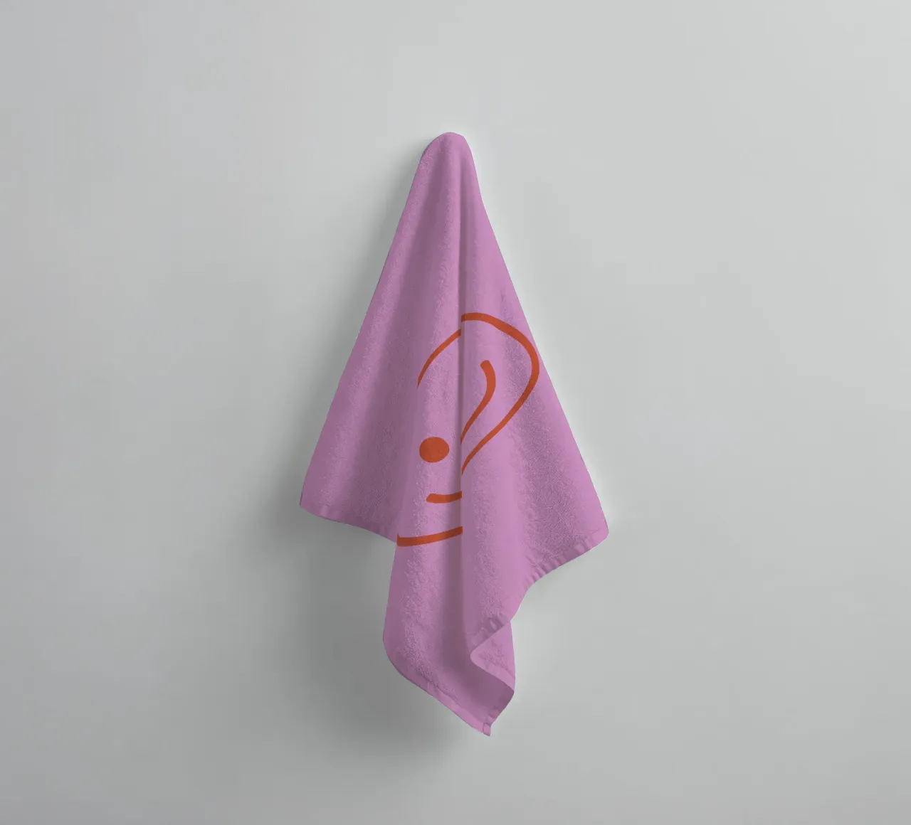Smily towel by we line studio - art