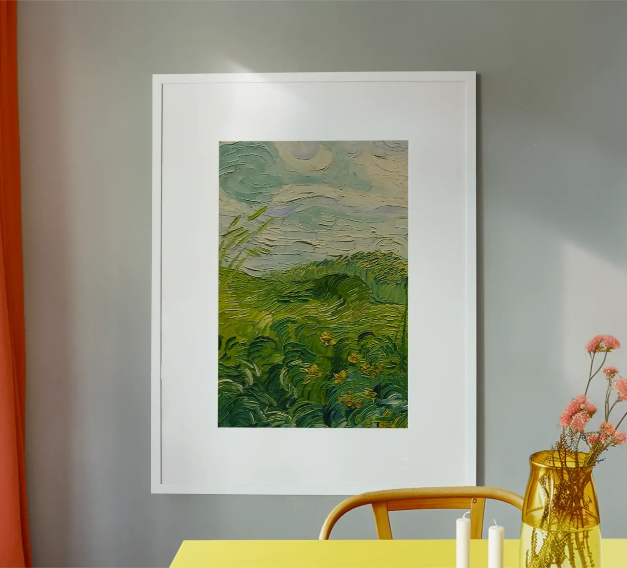 epic nature poster con telaio in alluminio da mip of map