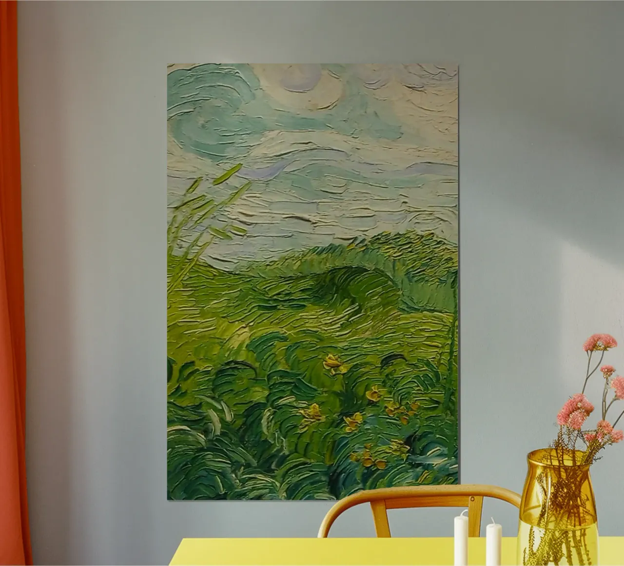 epic nature poster con telaio in alluminio da mip of map