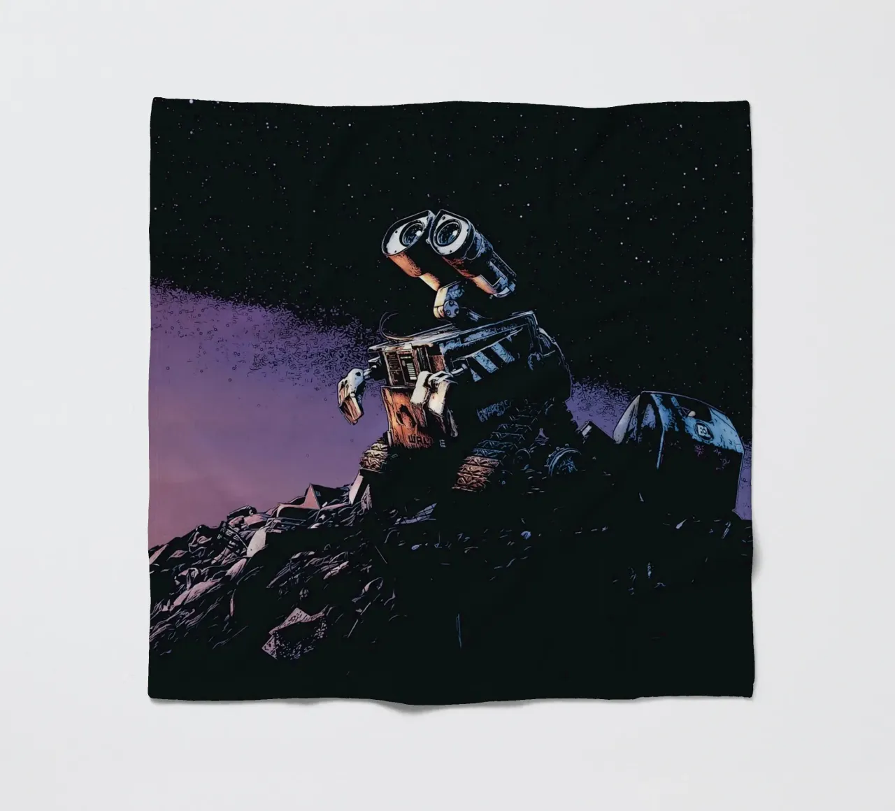Robot da parete E coperta in pile da Nna Rock