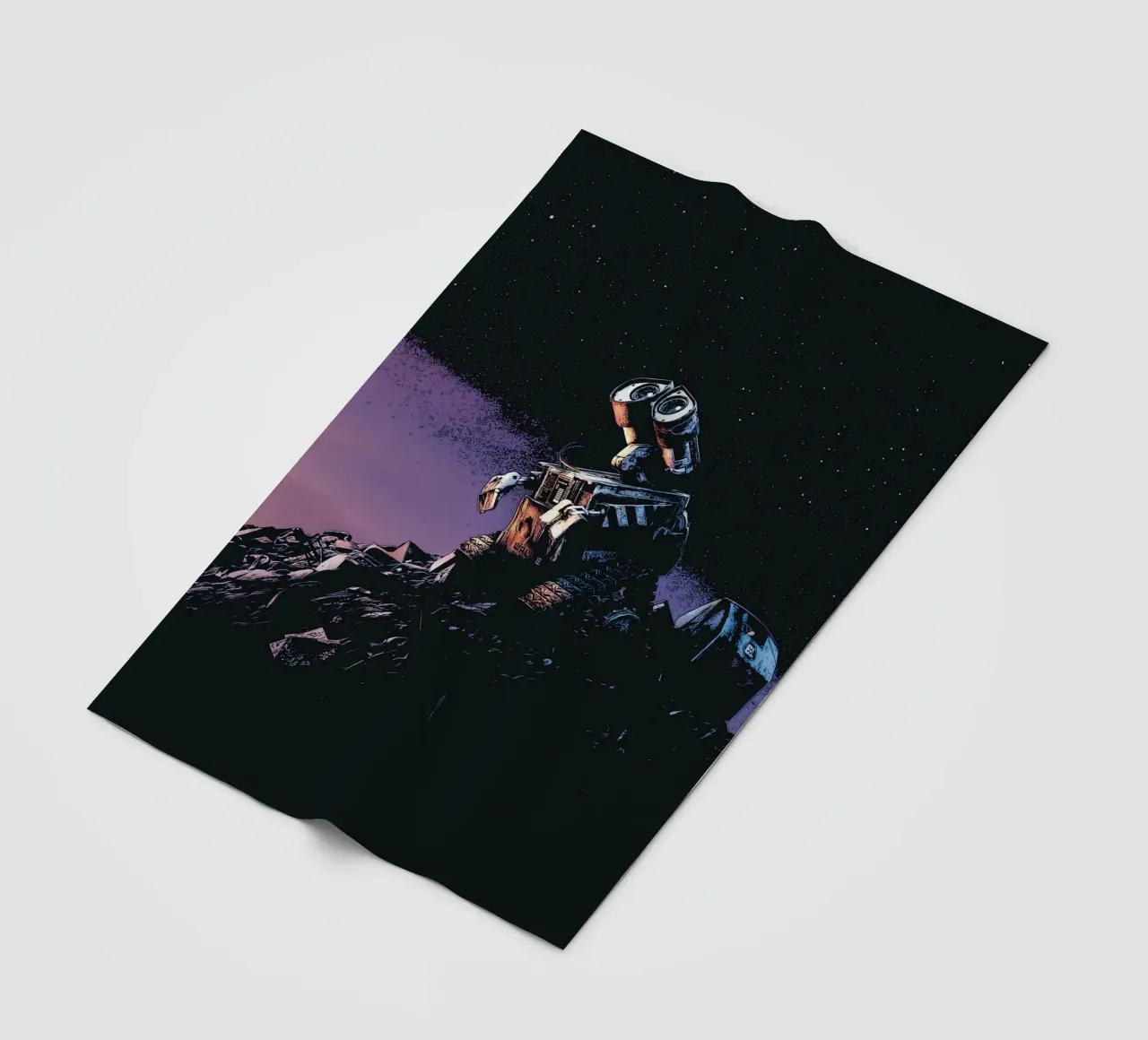 Robot da parete E coperta in pile da Nna Rock