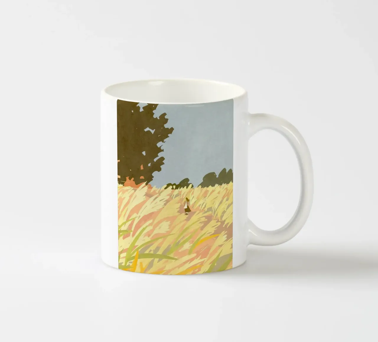 single in the field tazza in ceramica da mip of map