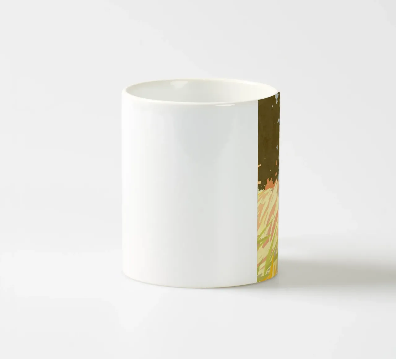 single in the field tazza in ceramica da mip of map