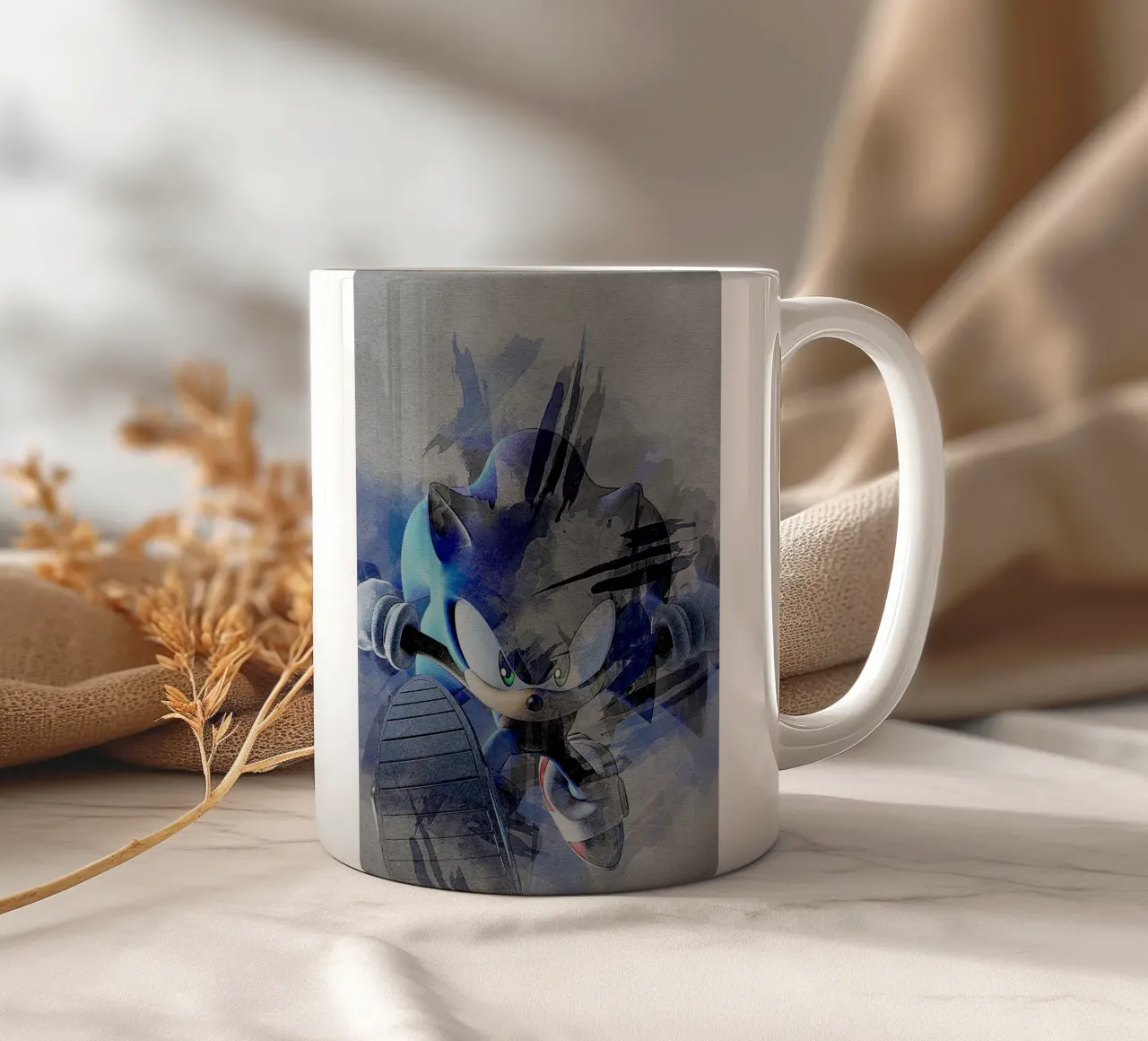Hedge Hogs Jump tazza in ceramica da Nna Rock