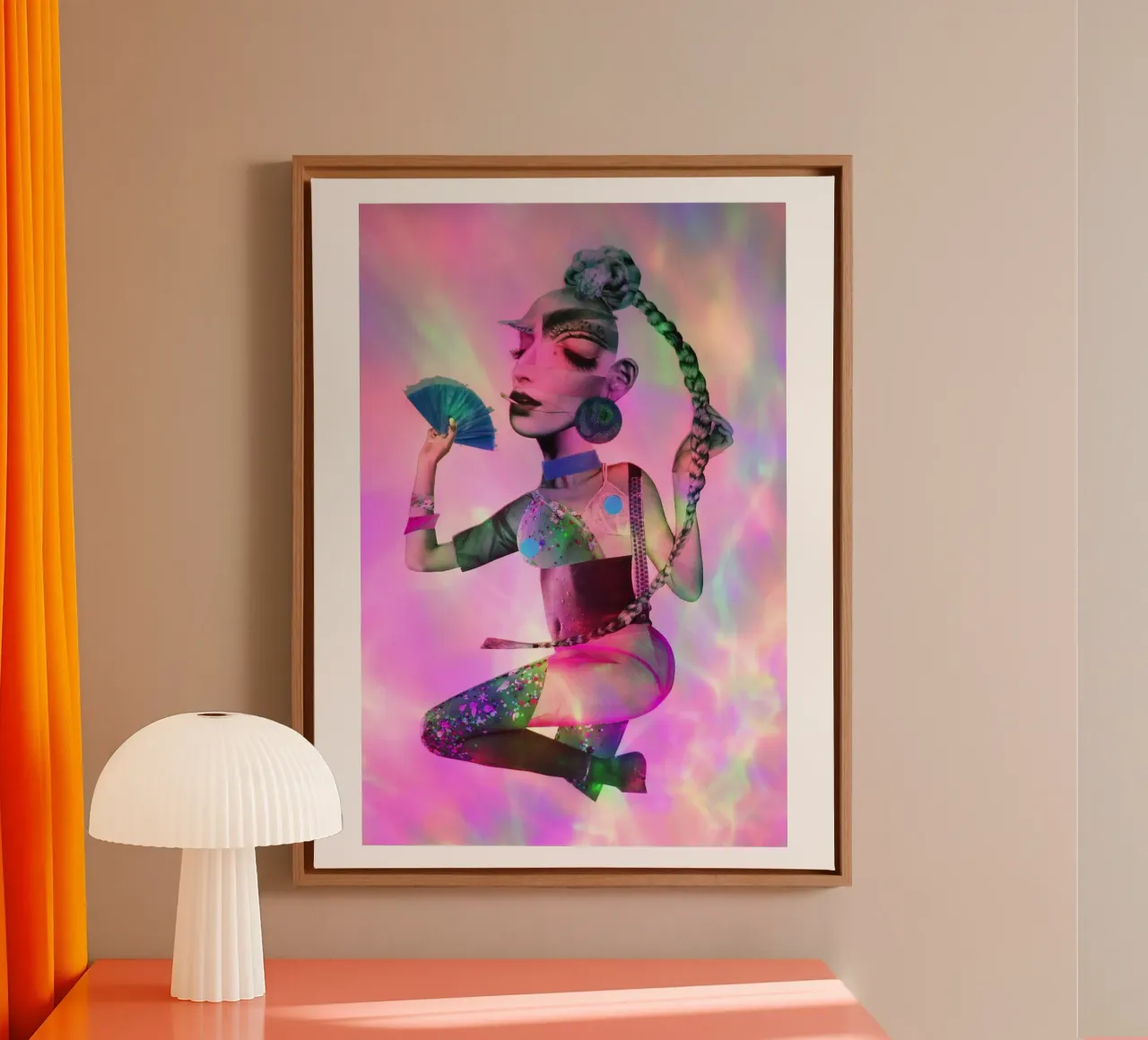 Glühen 3 canvas by Paperheartmixx