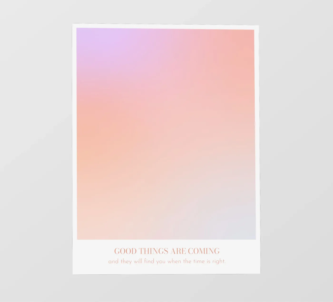 Good Things pellicola backlit da lucky club