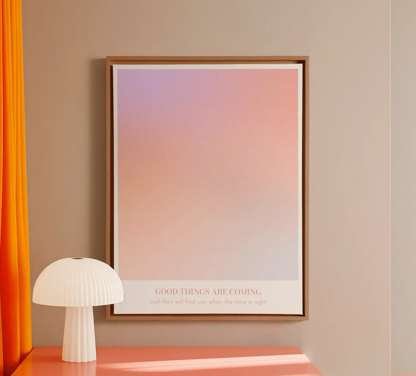 Good Things canvas by lucky club