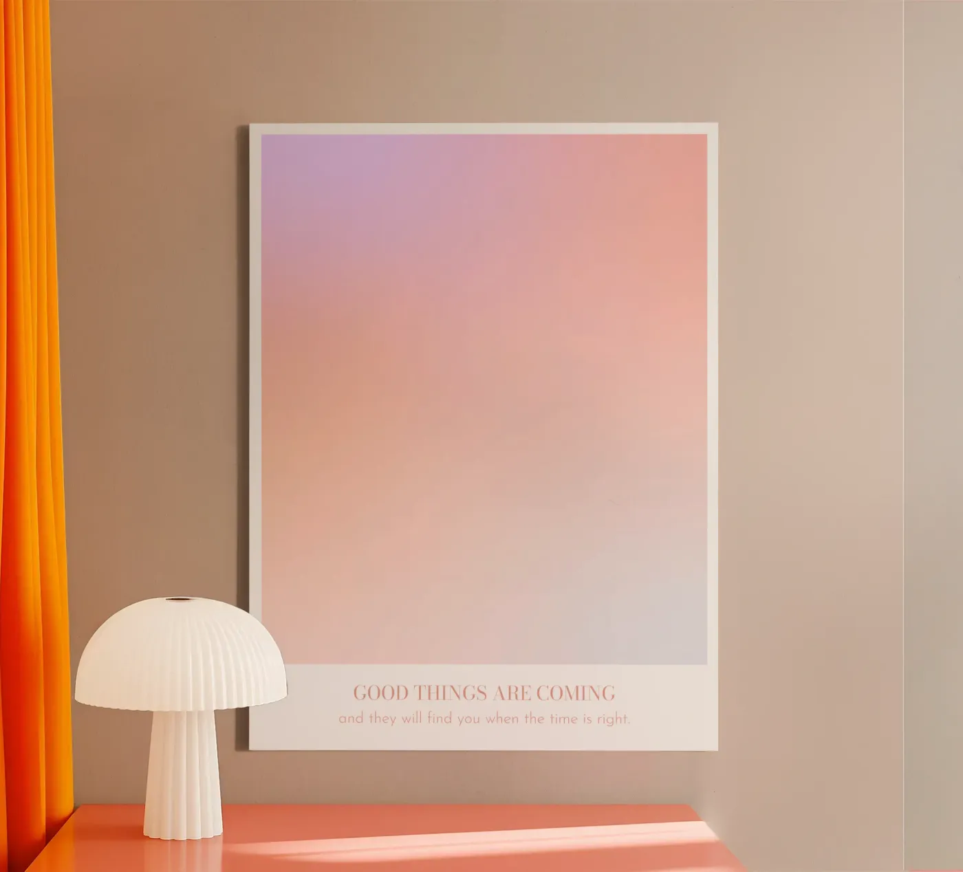 Good Things canvas by lucky club