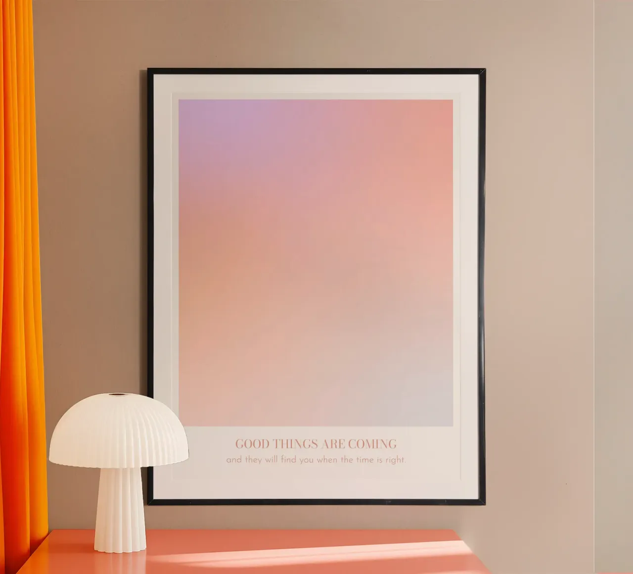 Good Things poster van lucky club
