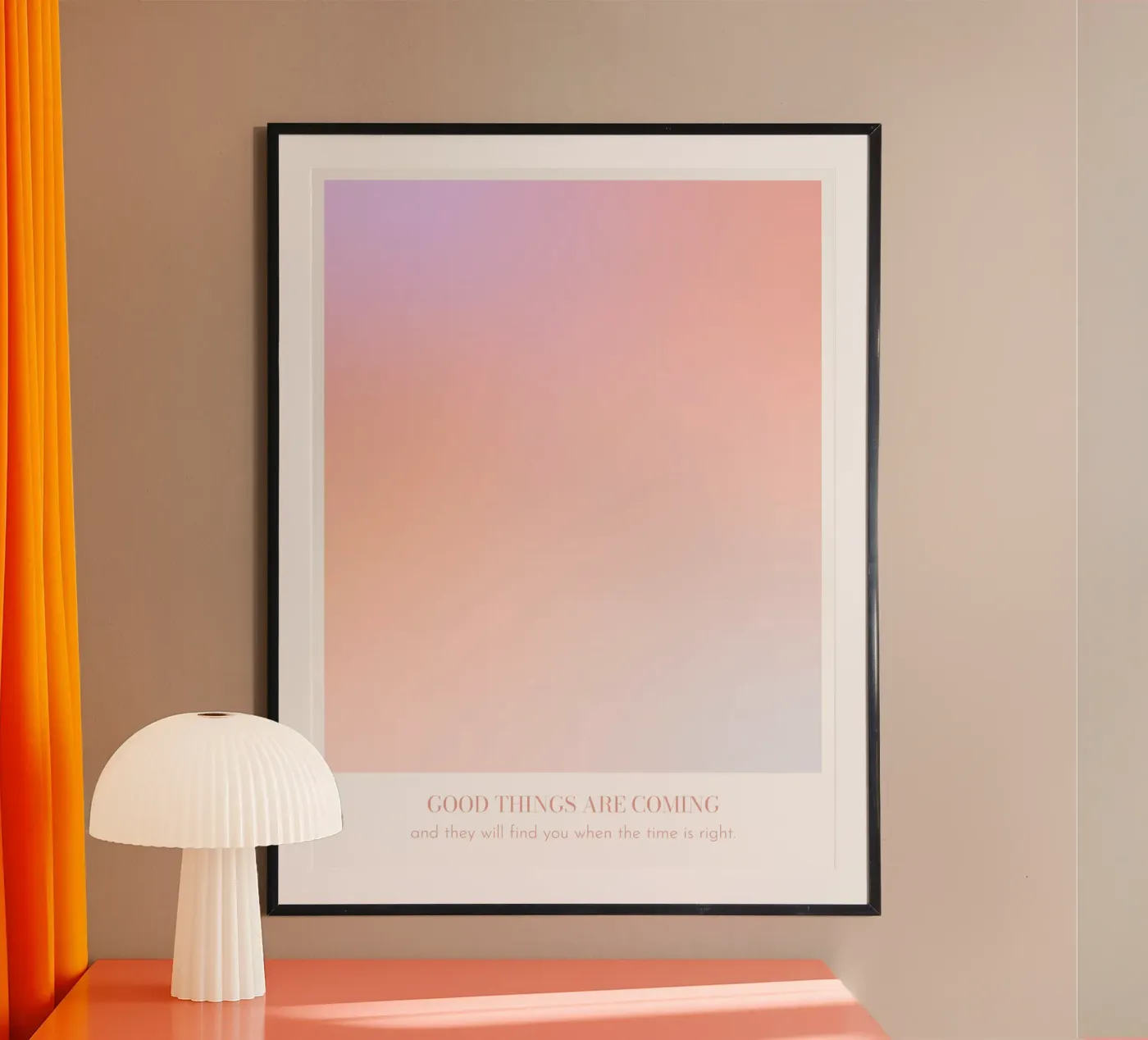 Good Things poster by lucky club