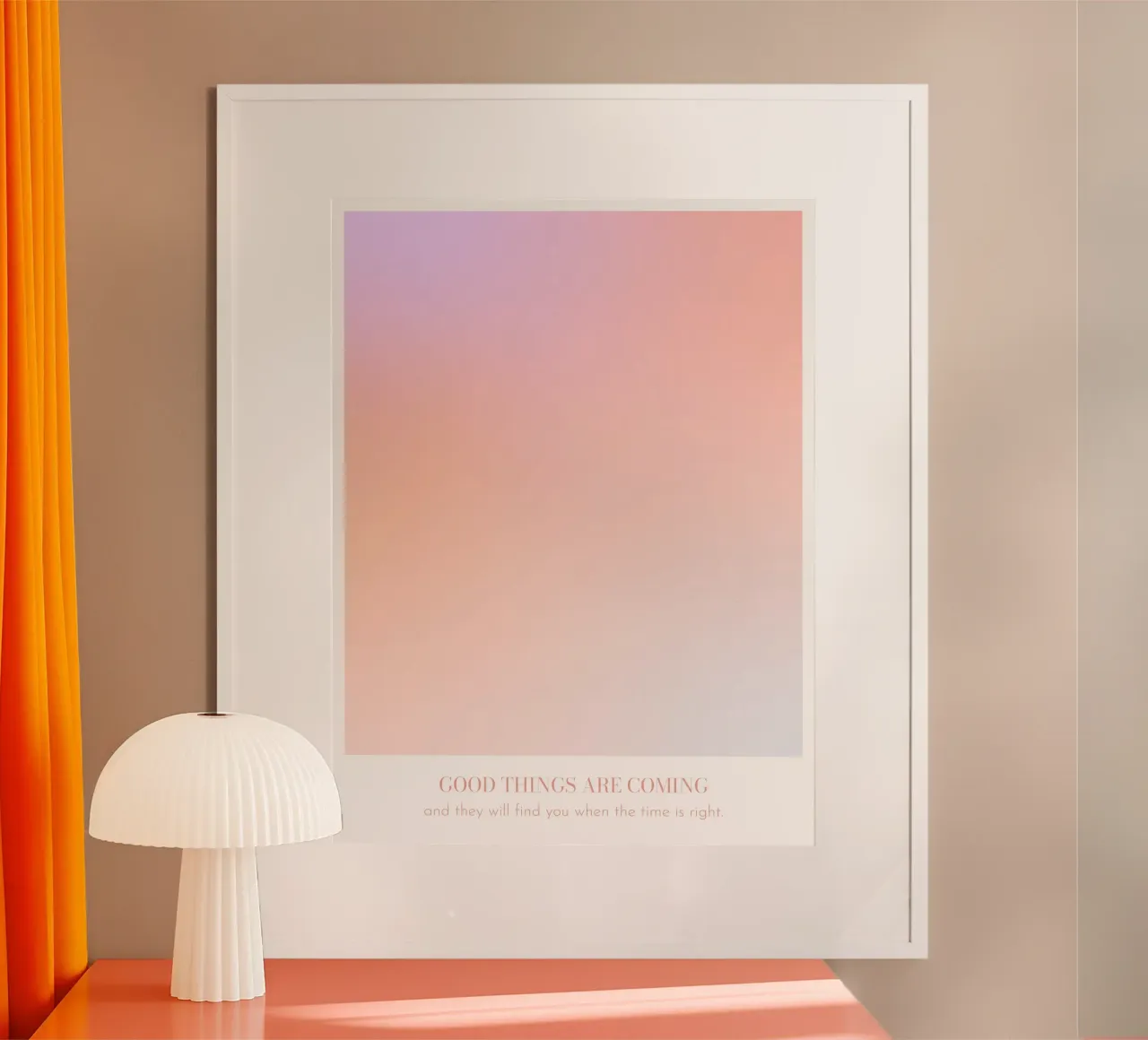 Good Things poster van lucky club