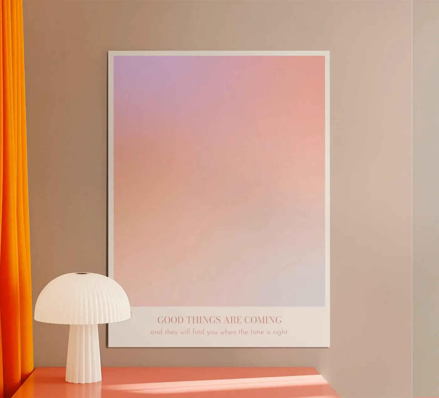 Good Things poster van lucky club