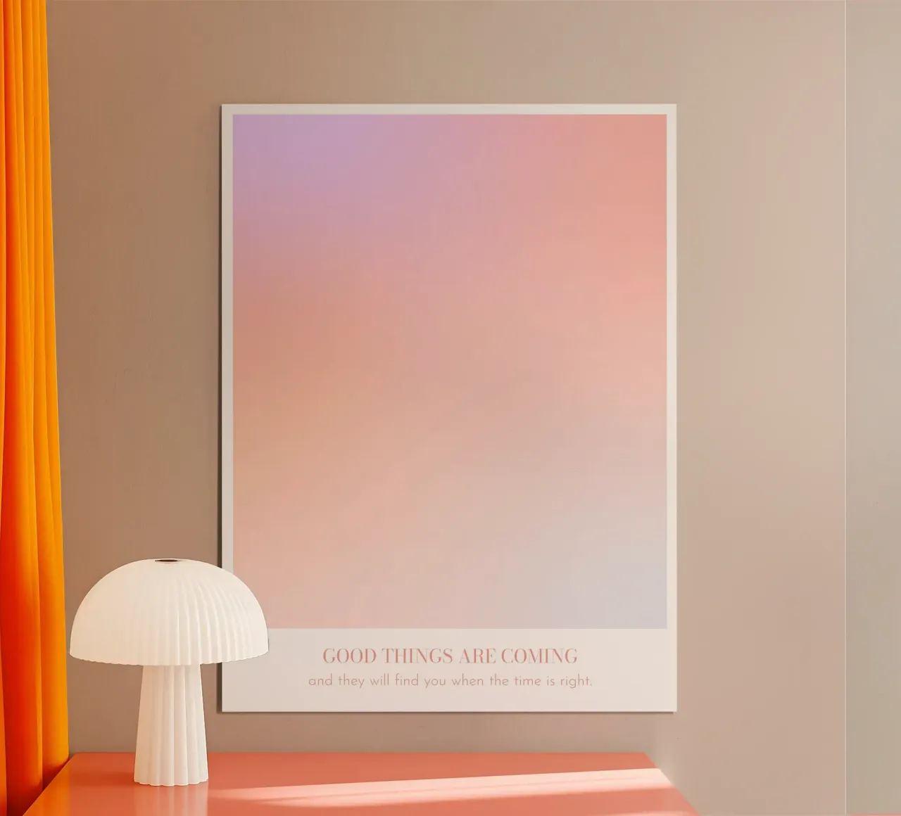 Good Things poster van lucky club