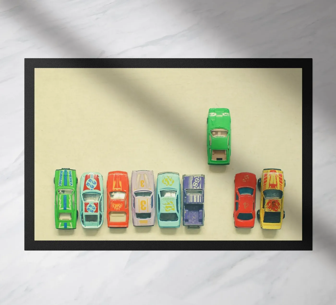 False Start doormat by Cassia Beck Photography