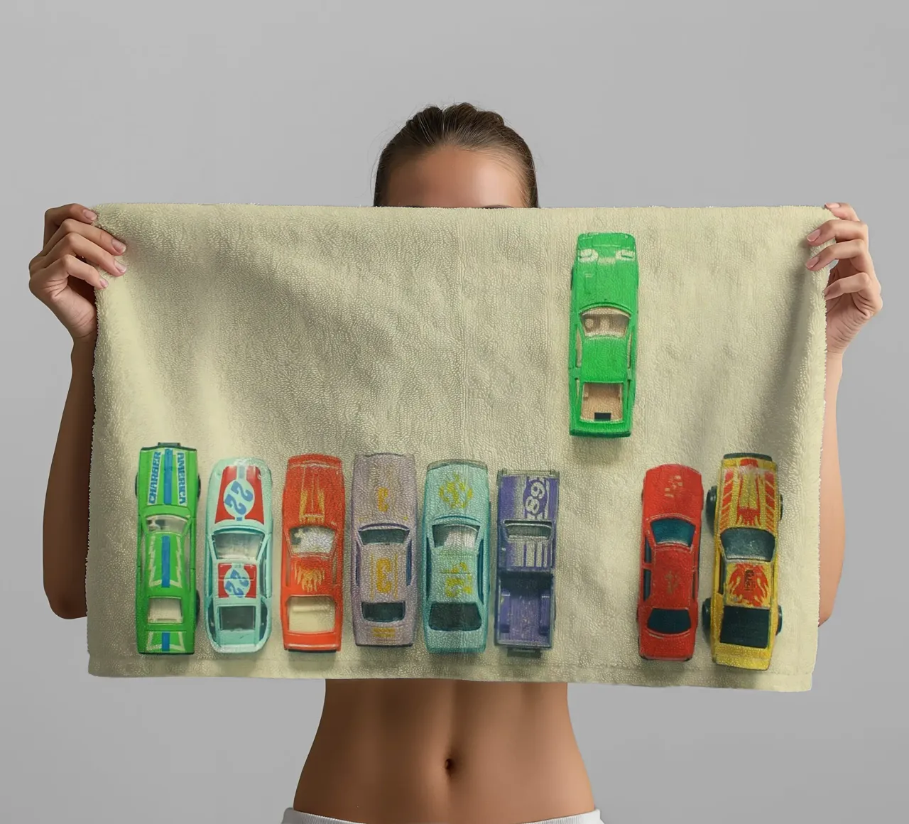 False Start towel by Cassia Beck Photography