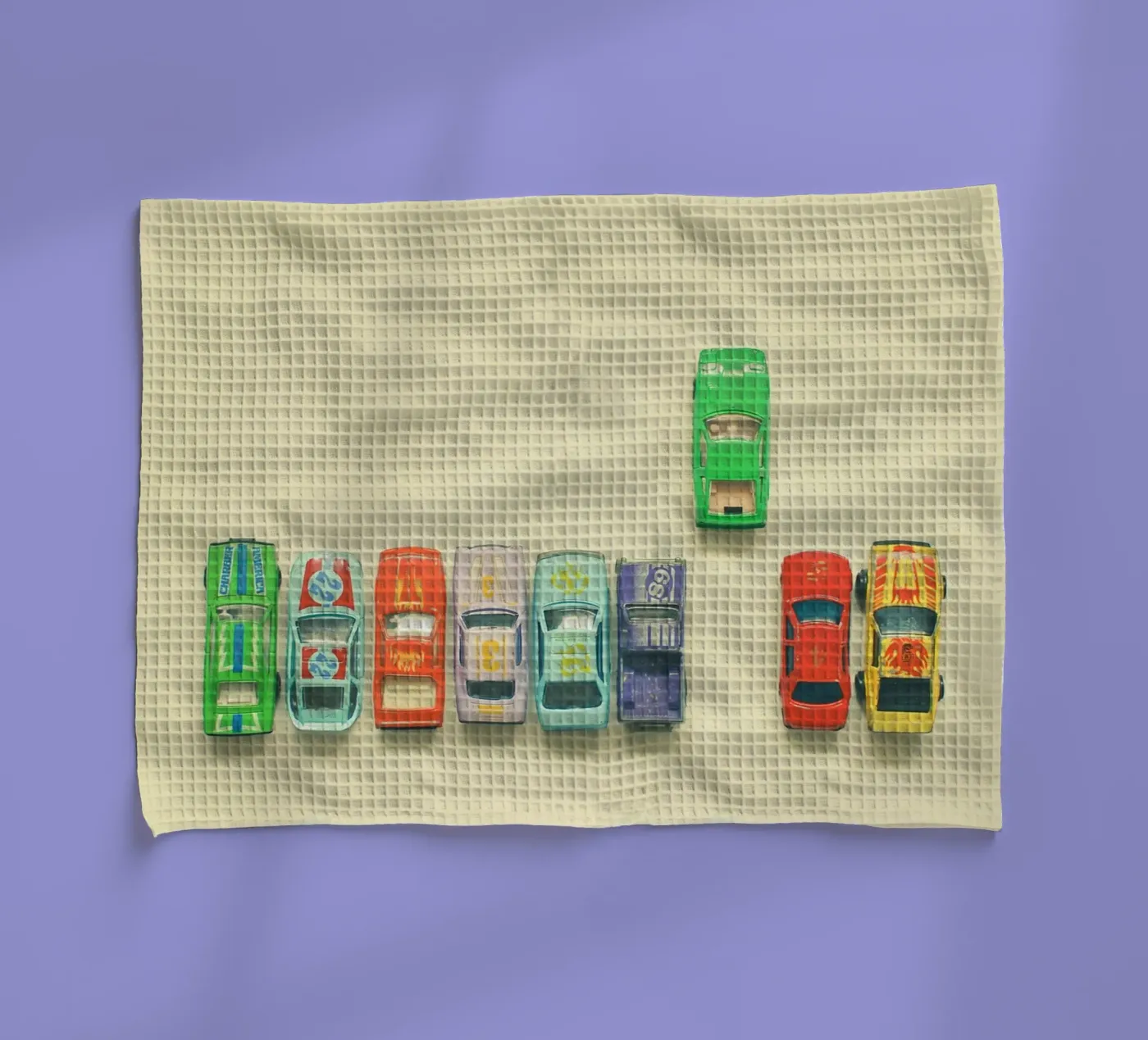 False Start tea towel by Cassia Beck Photography